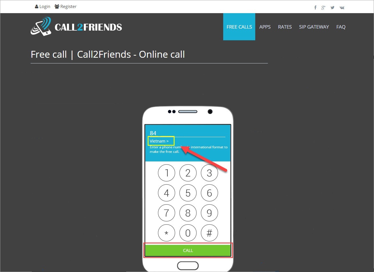 Call2friends.com - 2